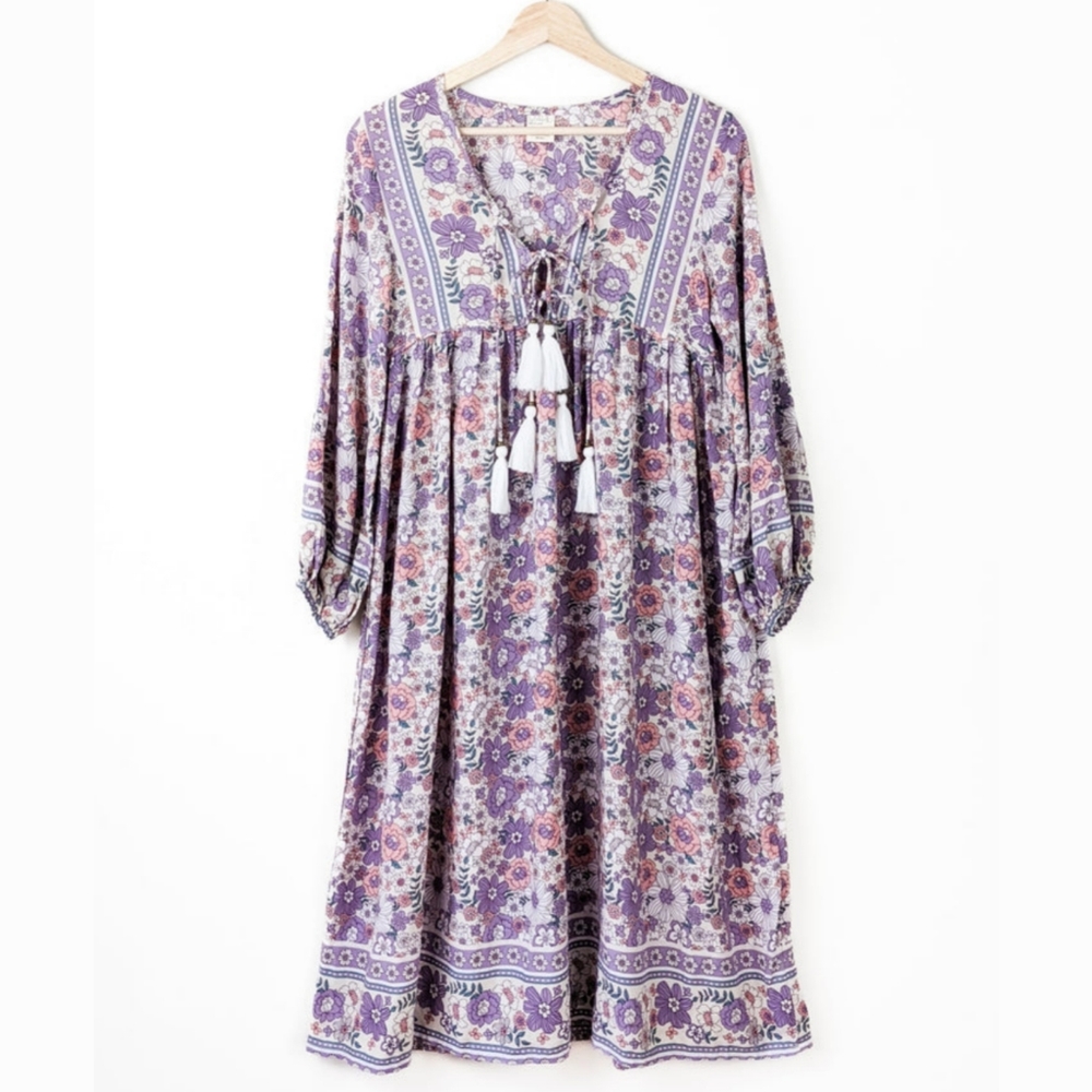 EUC Mahli the Label Wild Honey Gown, Musk